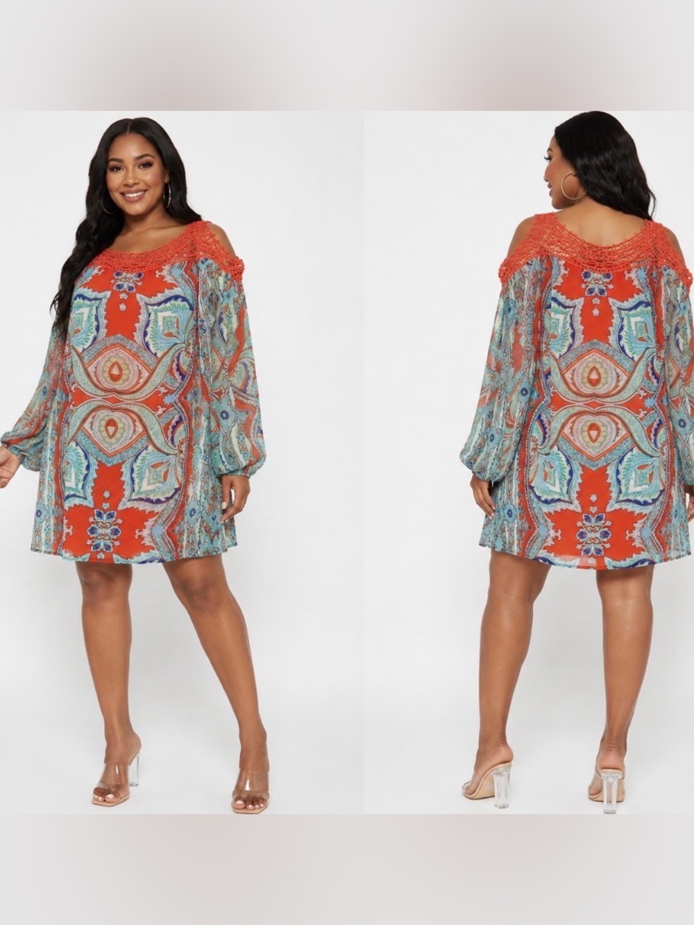 Speeckless Cold Shoulder Top